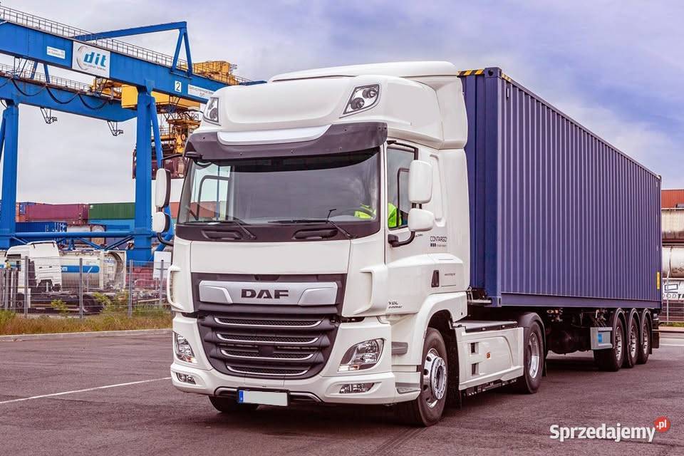 Kontener morski 40 Transport Rozładunek Wolsztyn