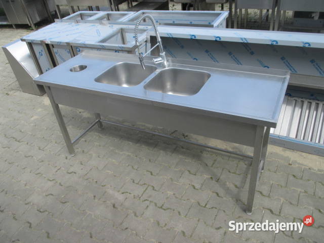 Zlew Gastronomiczny 2 Komorowy Z Otworem Na Ostrów Wielkopolski