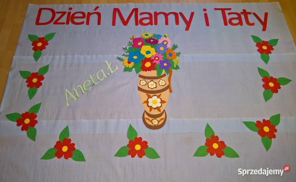 Dekoracje na Dzień Mamy i Taty z brystolu 504 Garwolin