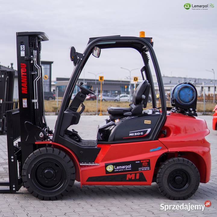 Wózek widłowy Manitou Mi 30G 33m gaz Zator