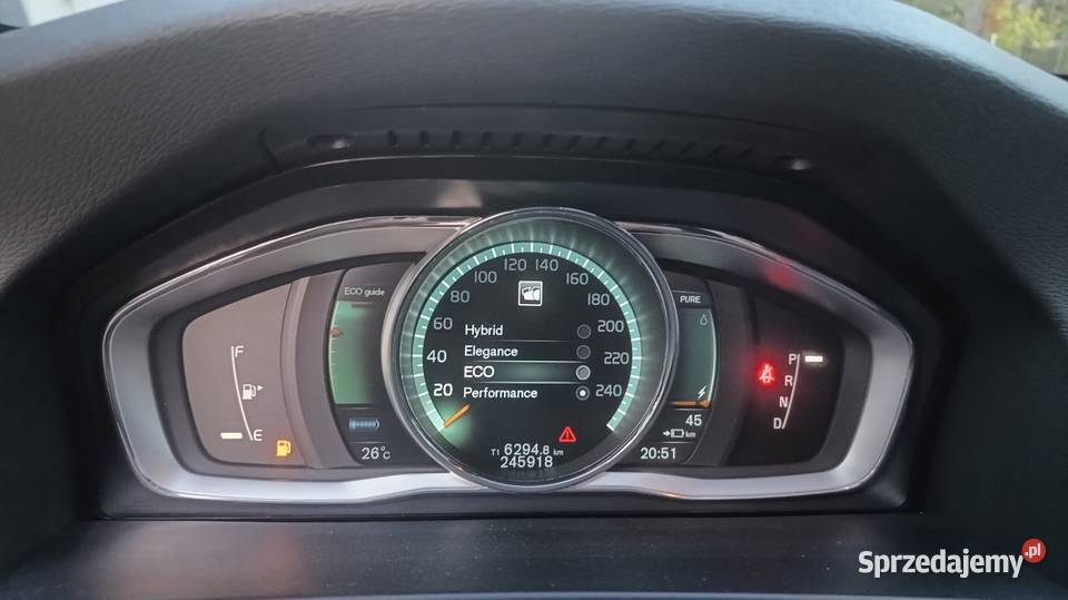 Volvo V60 plugin elektrochrom. lusterko wst. wielkopolskie Koło