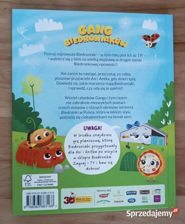 NOWA książka Gang Biedroniaków Wielka wyprawa Łódź