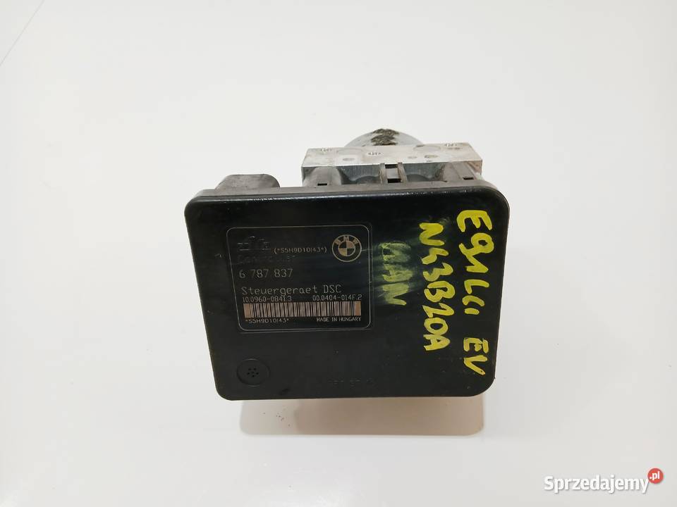 POMPA HAMULCOWA ABS DSC BMW E90 E91 N43 6787837 Pompy hamulcowe Strzyżewice