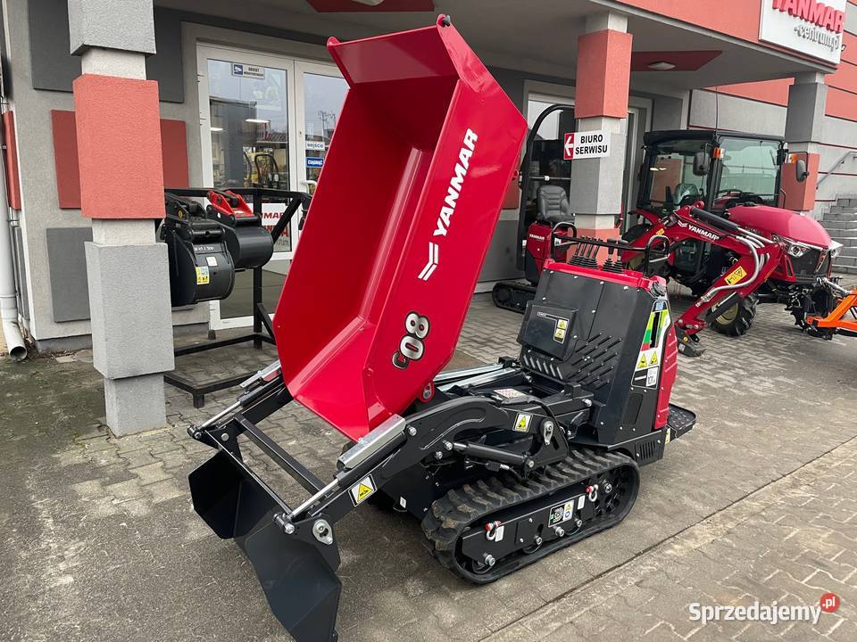 YANMAR C08 HiTip wozidło transporter wysoki Łódź sprzedam