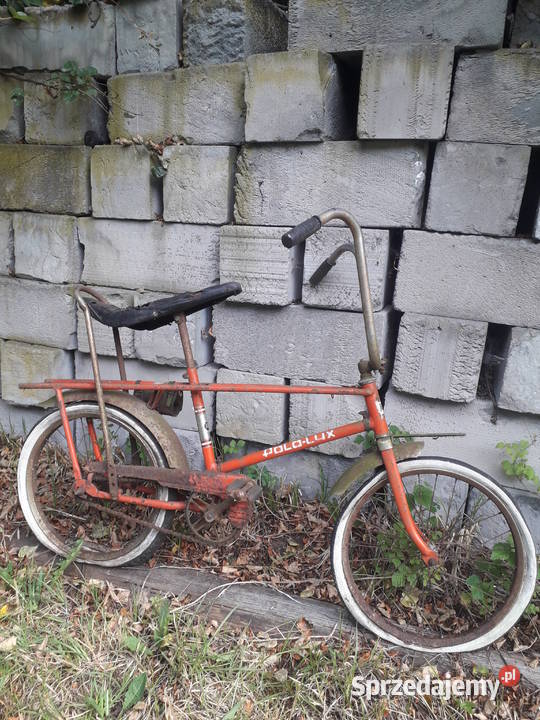 rower romet polo lux PRL Dziecięce Łódź