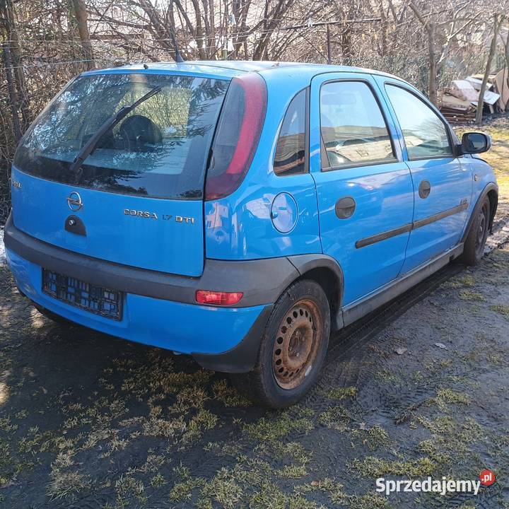 Czesci Opel Corsa 17 DTI lubelskie Lublin