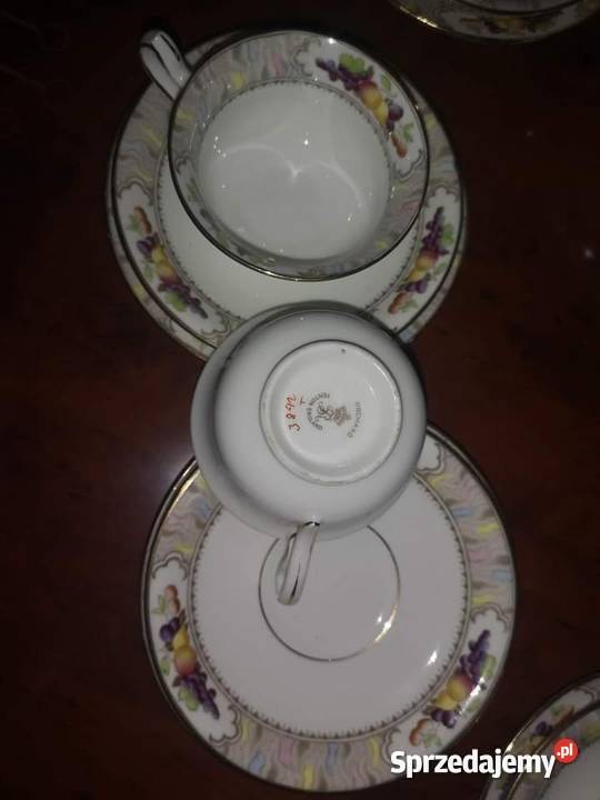 Serwis 6 osób Orchard Fenton England Owoce Gdańsk