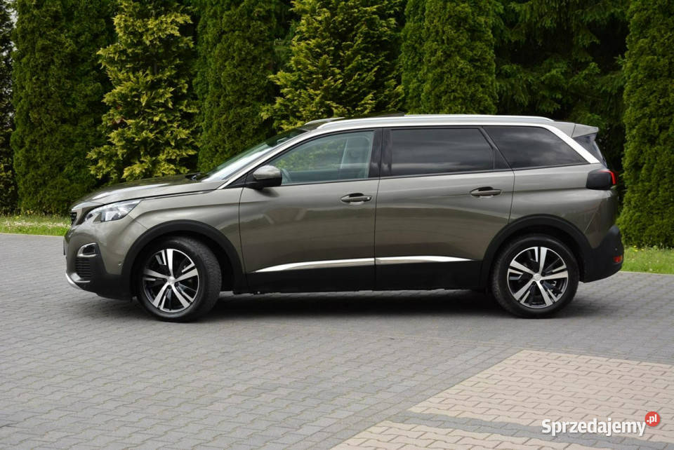 Peugeot 5008 Radar ACC Skóry Panorama 7foteli czujnik deszczu