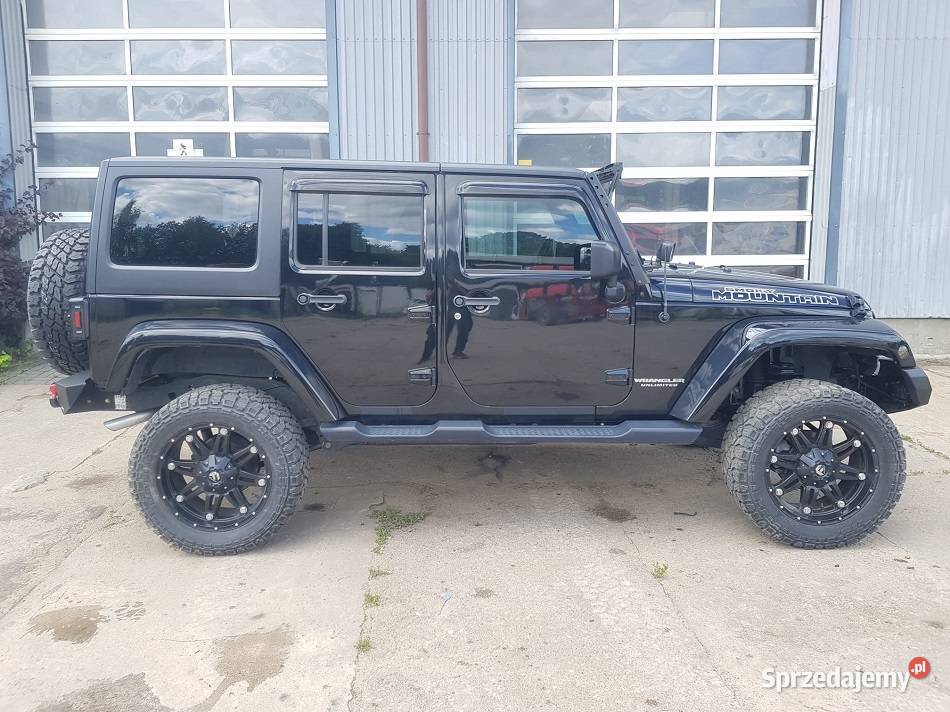 Poszerzenia nadkola boczne Jeep Wrangler JK osobowe pomorskie Mojusz