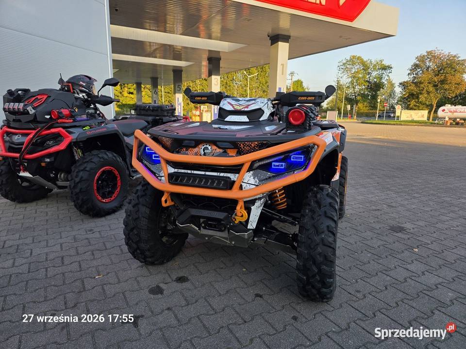 Can am Outlander G3 1000r XTP Amortyzatory Fox Szlichtyngowa