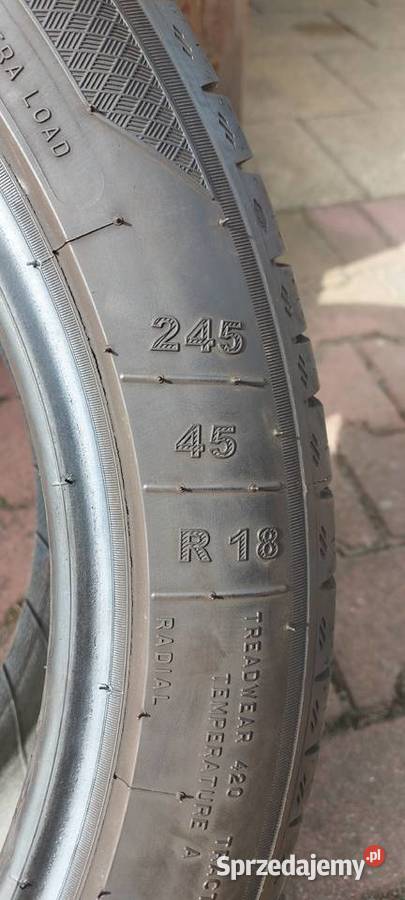 Sprzedam opony letnie 18 245