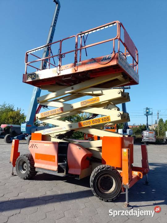 SprzedamWynajmę podnośnik przegubowy JLG 4394 RT Rok produkcji 2007 Bydgoszcz