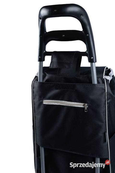 Torba wózek na zakupy na kółkach czarna Poznań