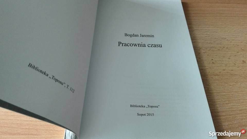 Pracownia czasu Bogdan Jaremin UNIKAT nowa Gdańsk sprzedam