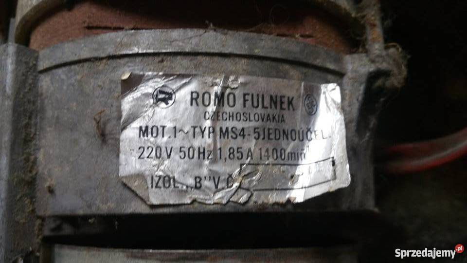 SILNIK ROMO FULNEK MS45 JEDNOUCEL SPRAWNY W 100 małopolskie Chorągwica