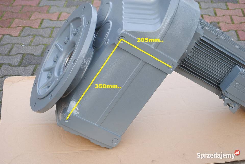 Motoreduktor 55kw 20obrmin z hamulcem Firmy SEW Pozostałe Kargowa