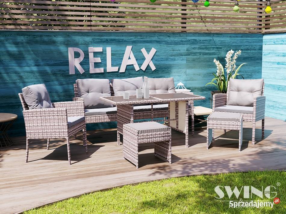 Sydney meble ogrodowe polyrattan Kalety sprzedam