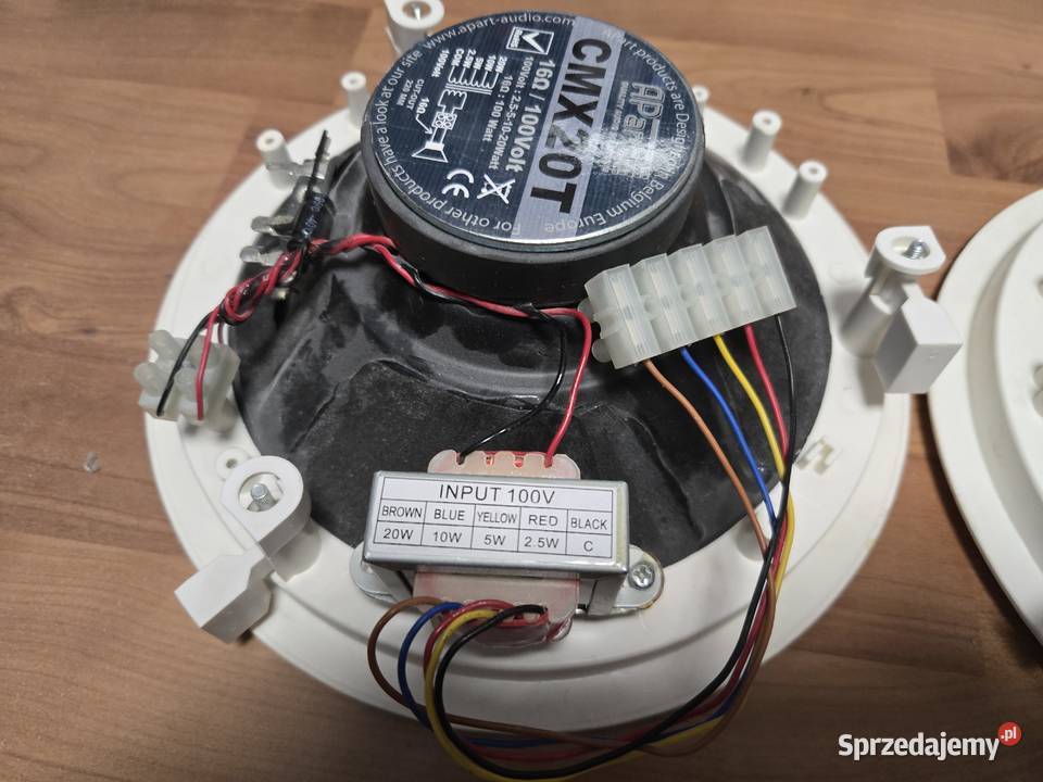 Głośniki Apart CMX 20t nagłośnienie 100V 100W Jelenia Góra sprzedam