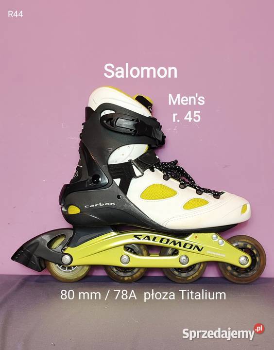 Rolki Salomon Energyzer TR9 męskie r 45 mens R44 Sport i Wypoczynek