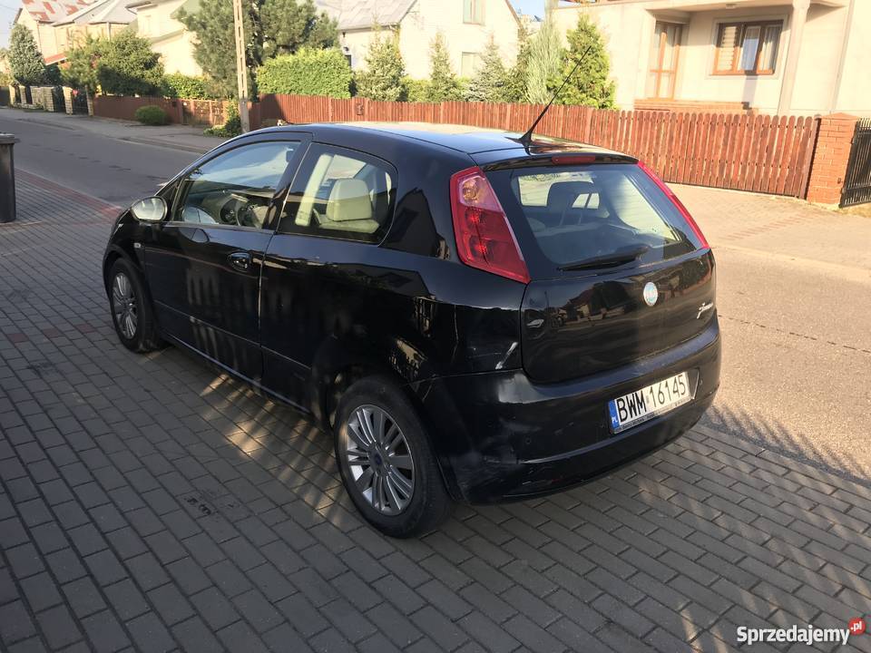 FIAT GRANDĘ PUNTO 2006 90 tempomat czujniki Motoryzacja Ciechanowiec