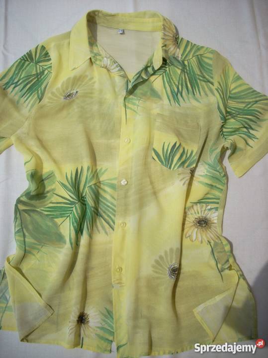 Koszula w Tropikalnym stylu 46 48 Nowy Sącz sprzedam