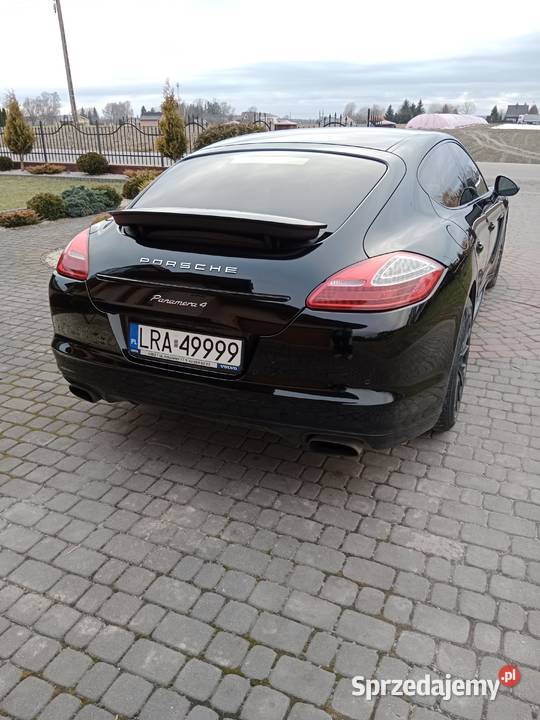 Piękne Porsche Panamera wersja Black edition Radzyń Podlaski