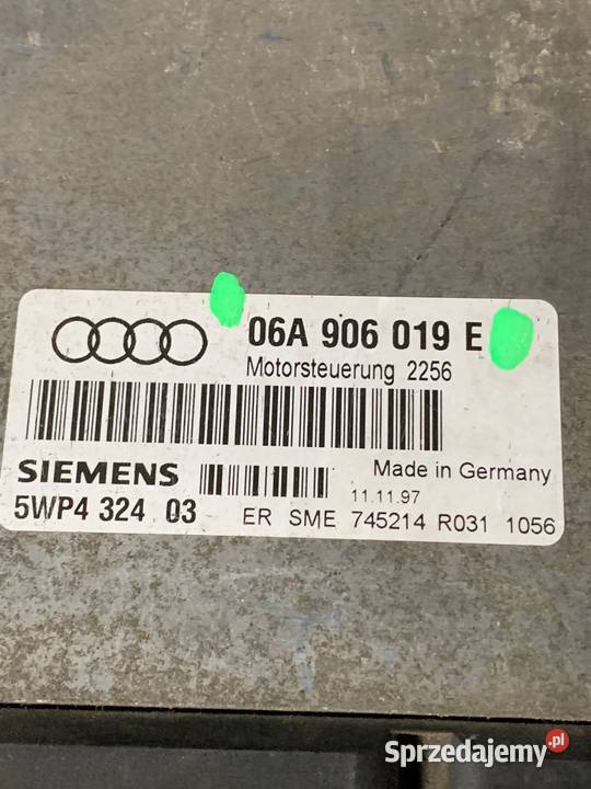 Komputer silnika audi 06A906019E wiele modeli Margonin