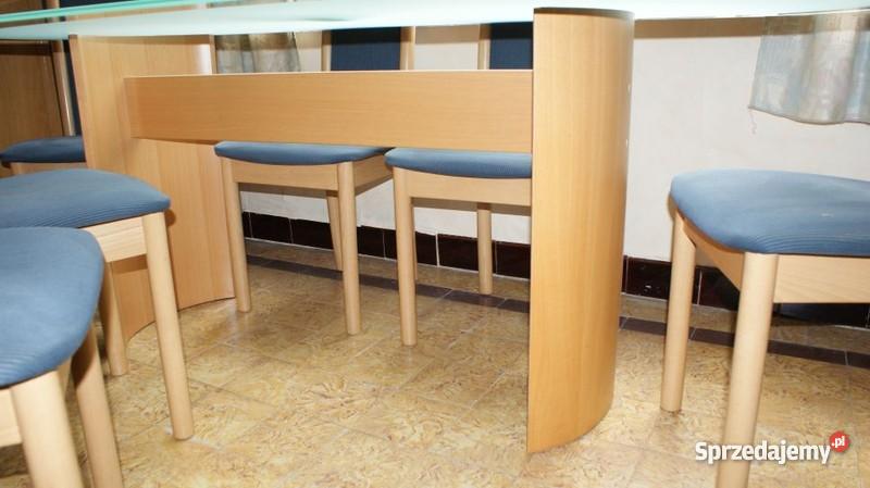 stół 6 krzeseł Stoły, krzesła, biurka wielkopolskie Ostrów Wielkopolski
