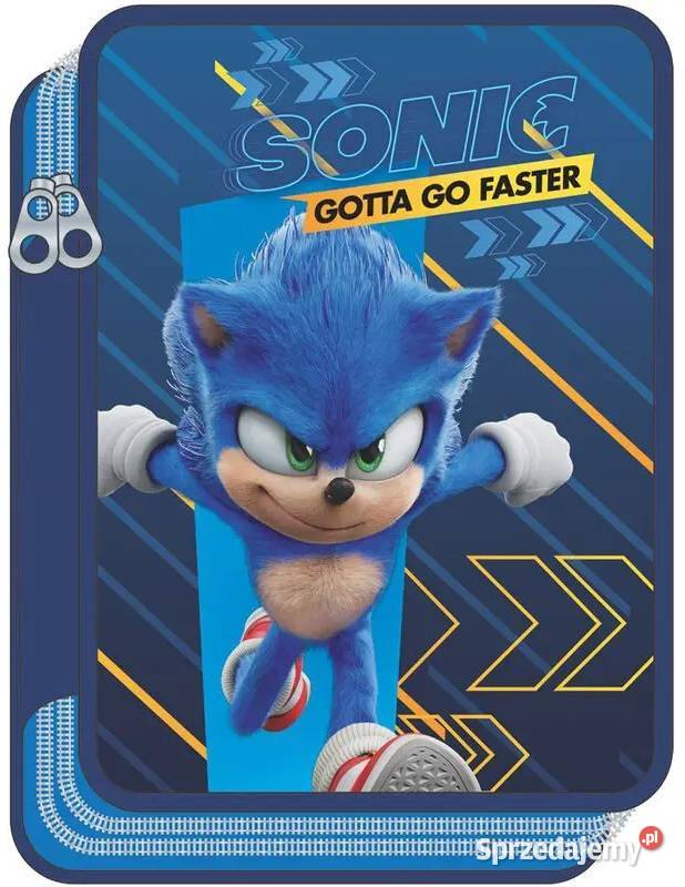 Piórnik Sonic Wyposażenie Dwukomorowy Pisaki Mogilany
