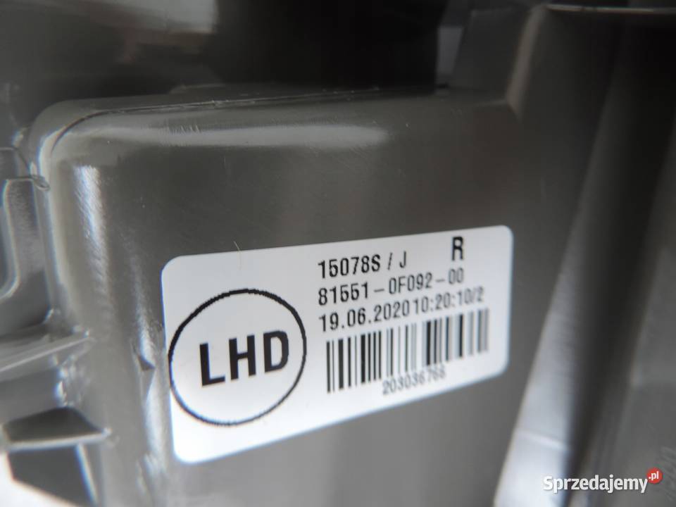 TOYOTA VERSO 09 13 LAMPA TYŁ TYLNA PRAWA NOWA
