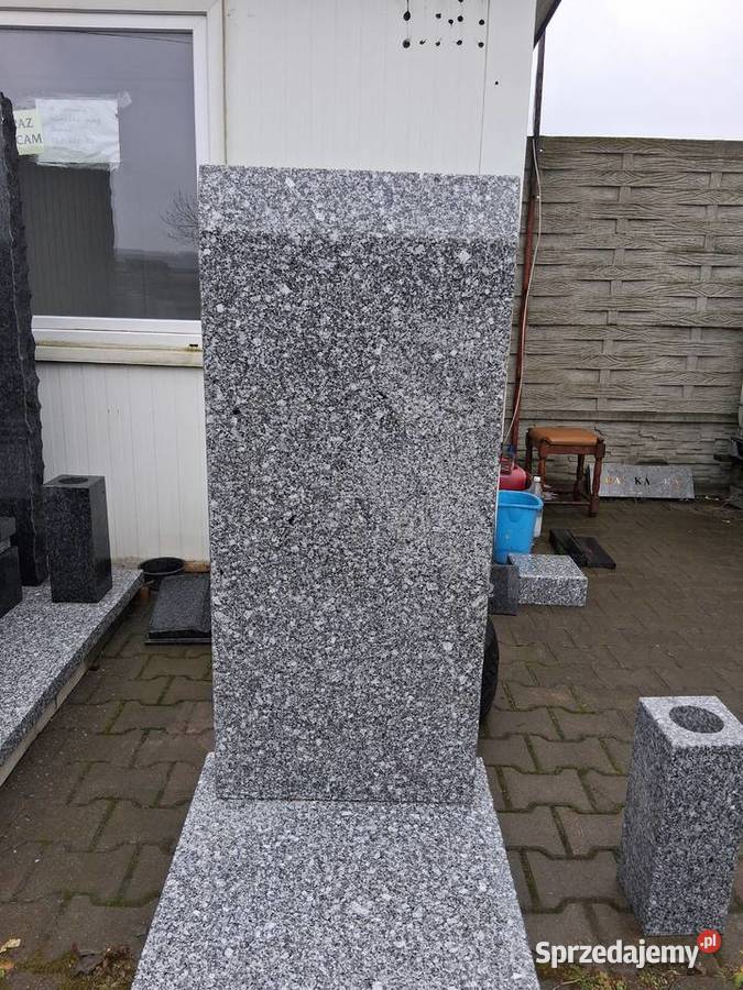 Nagrobek urnowy 120 x 60 granit strzegomski 12 Strzegom