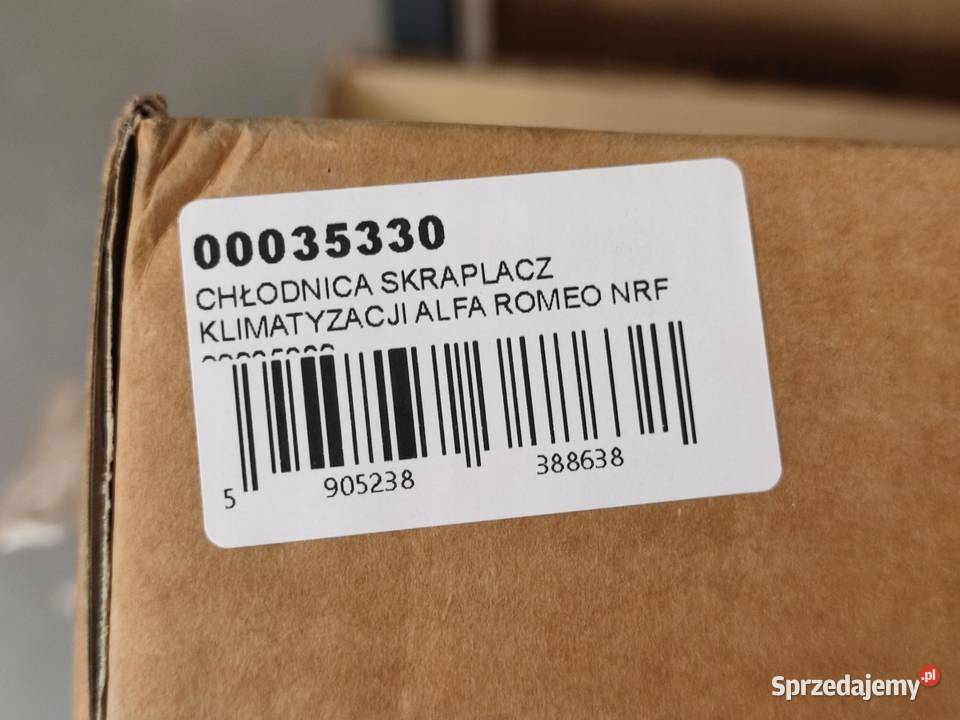 CHŁODNICA SKRAPLACZ KLIMA ALFA ROMEO 156 LIFT osobowe