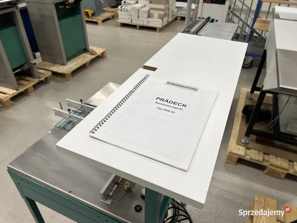 Stół do montażu twardej okładki Schmedt PraDeck Produkcja Radom sprzedam