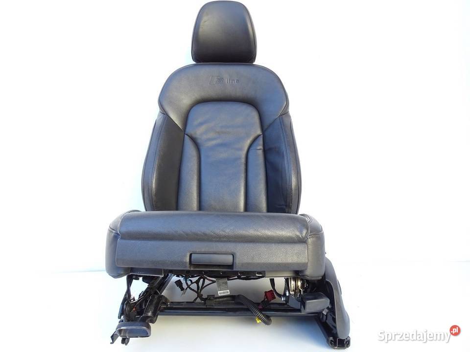 FOTEL LEWY PRZÓD PRZEDNI KIEROWCY SLINE SKÓRA