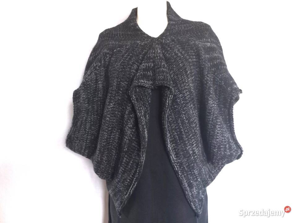 Ponczo damskie Sweter r MXL dzianina Handmade Wkładane przez głowę  Białystok