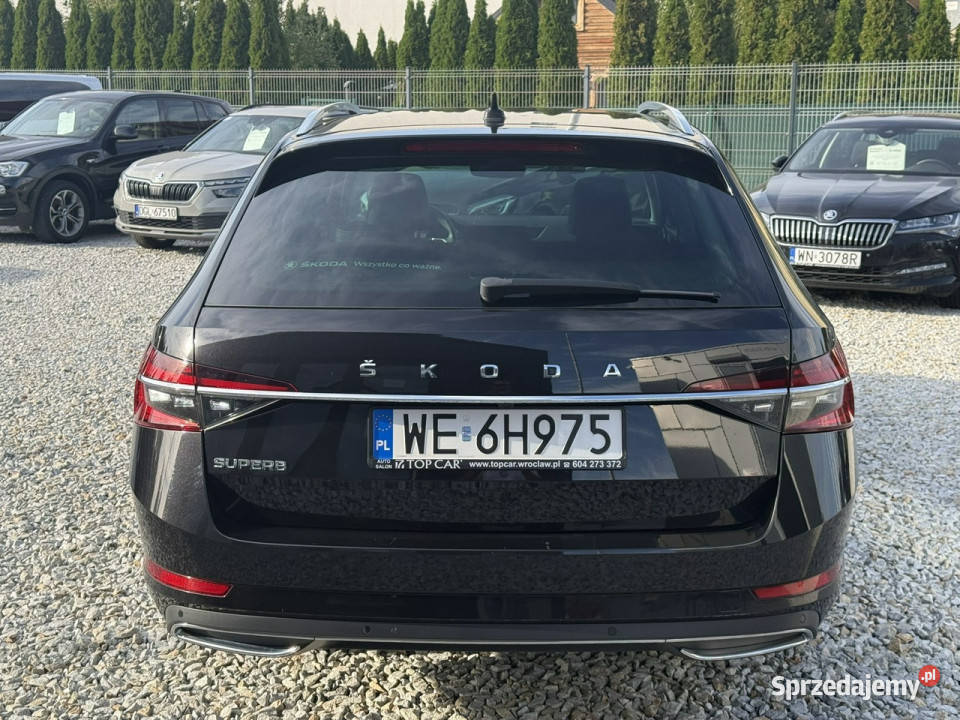 koda Superb 20 TDi LK 150 2022 DSG FV23 Salon dolnośląskie Wrocław sprzedam