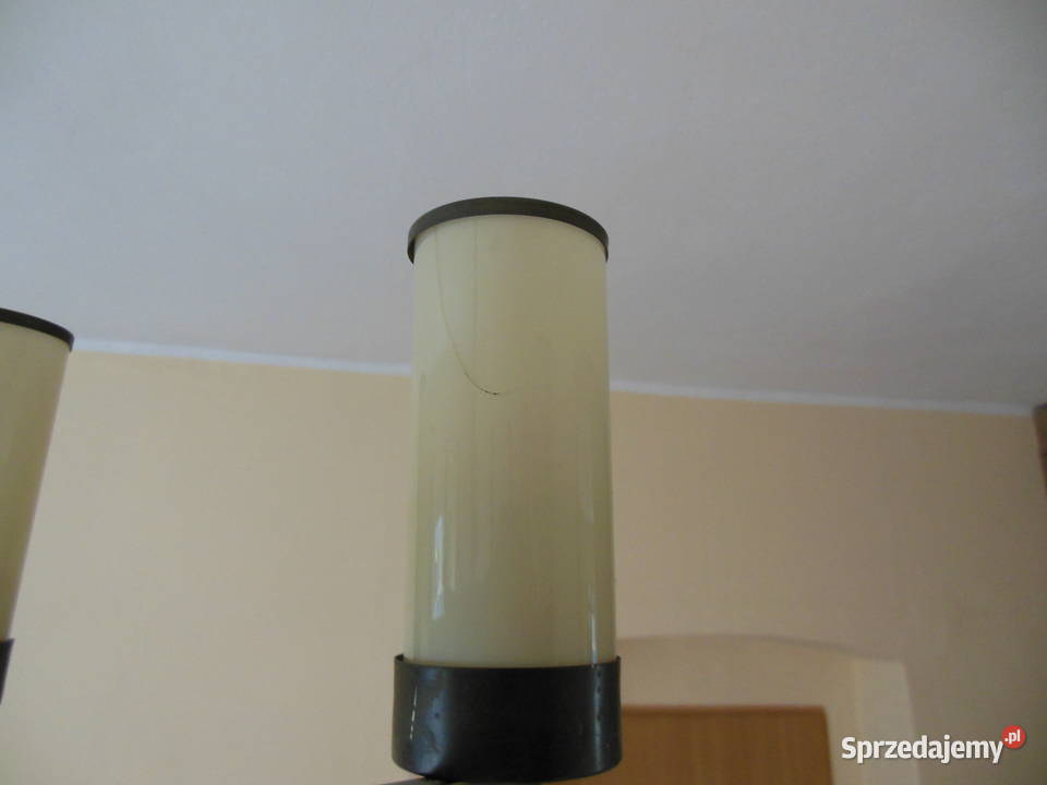 Lampa Żyrandol mosiężny unikat 10ramienny Wrocław