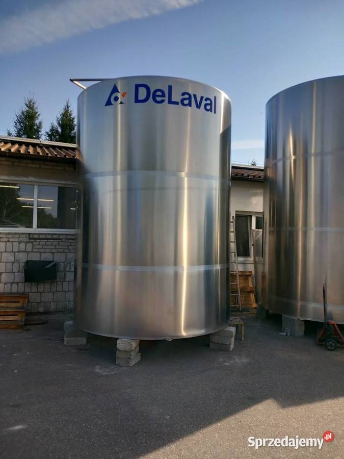 Zbiornik do mleka 24000L Silos DeLaval podlaskie Łomża