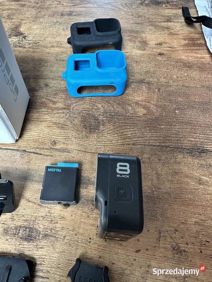 GoPro Hero 8 black 2 akumulatory akcesoria Kraków sprzedam
