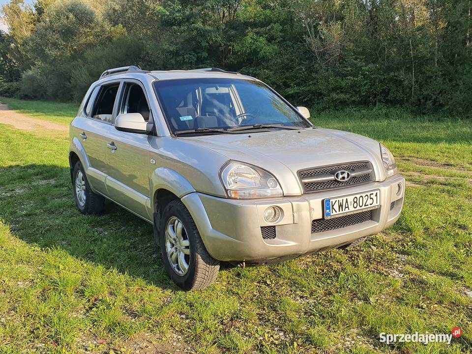 Hyundai Tucson 20 CRDi 140 2007zadbany SUV z centralny zamek sprzedam