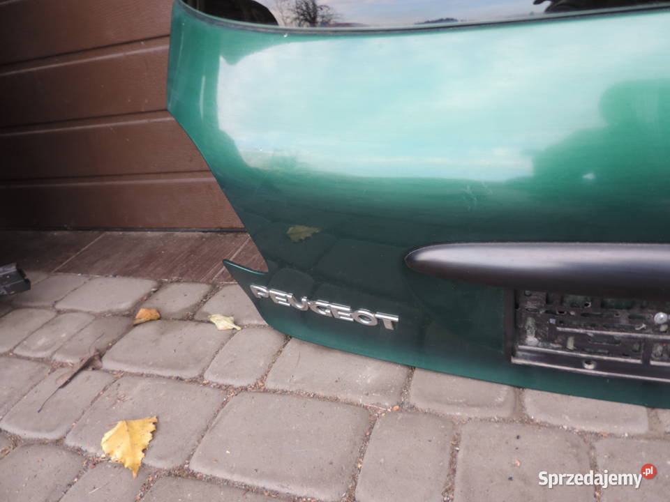 KLAPA TYLNA BAGAŻNIKA PEUGEOT 206 KQM Nowy Sącz