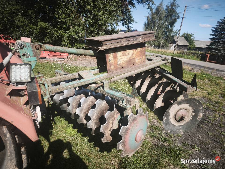 Talerzówka 2x8 pług 3 agregat uprawowy 21m Iłża