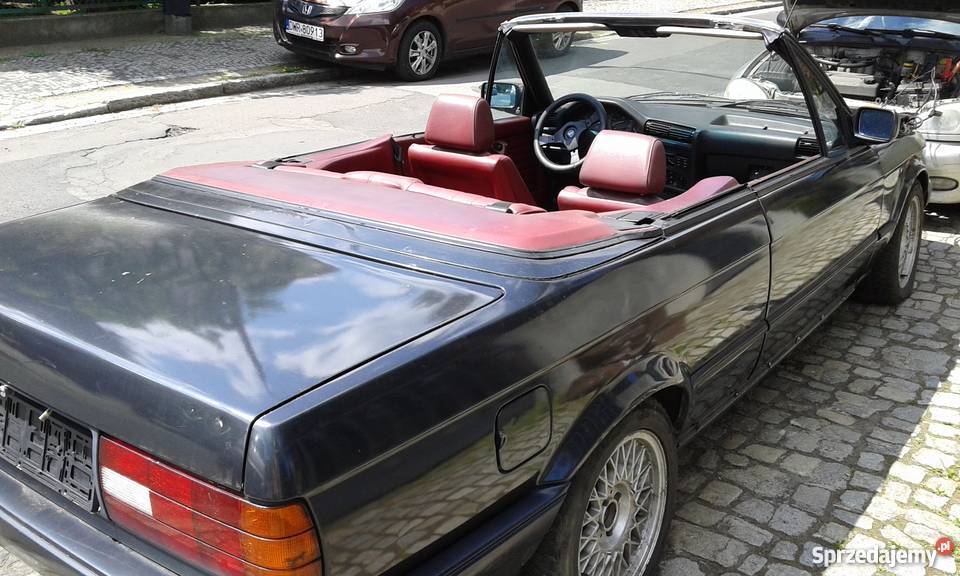 BMW Cabrio E30 20 Technicznie Idealny R6 TANIO Kabriolet