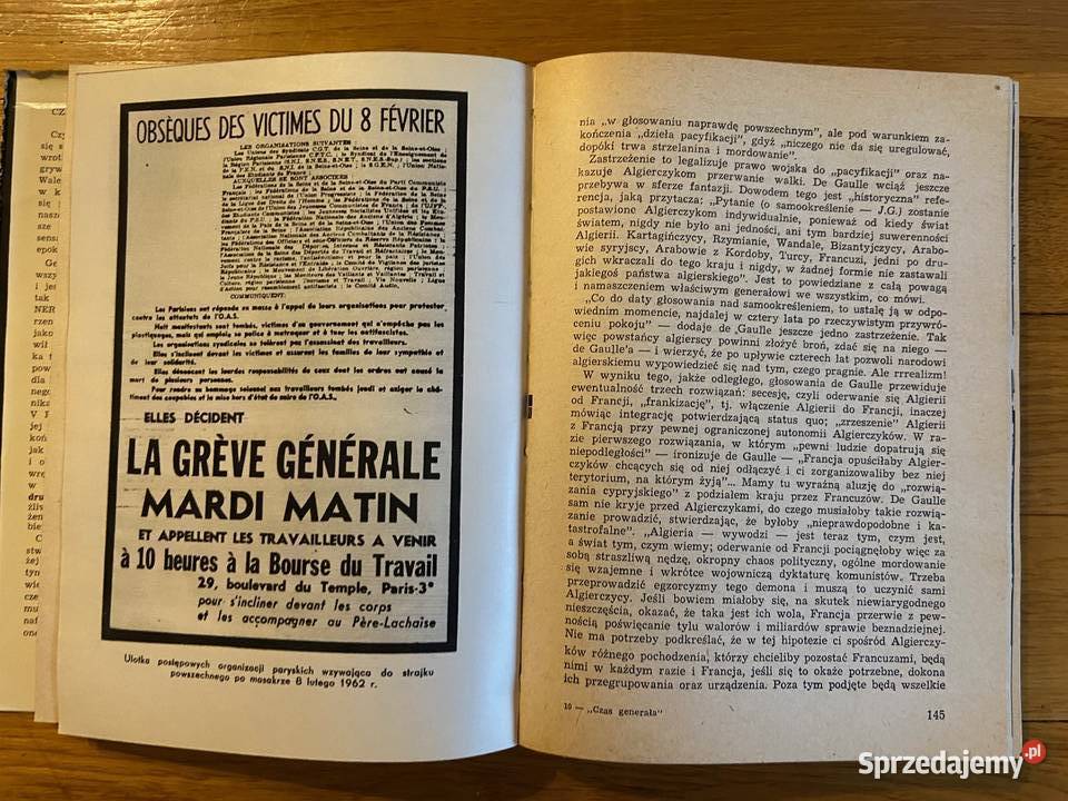 Jan Gerhard Czas generała redakcja Stefan miękka z obwolutą Katowice