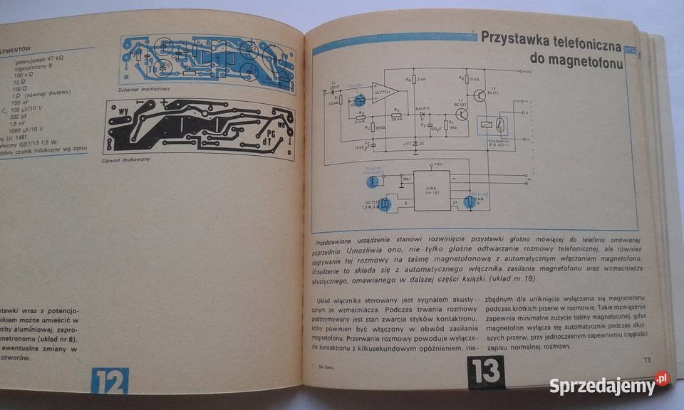 domu 24 proste układy elektroniczne M i W technika, nauki techniczne Gdynia sprzedam