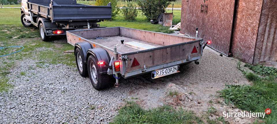 Przyczepka przyczepa cieżarowa dmc2600 podkarpackie Krasna