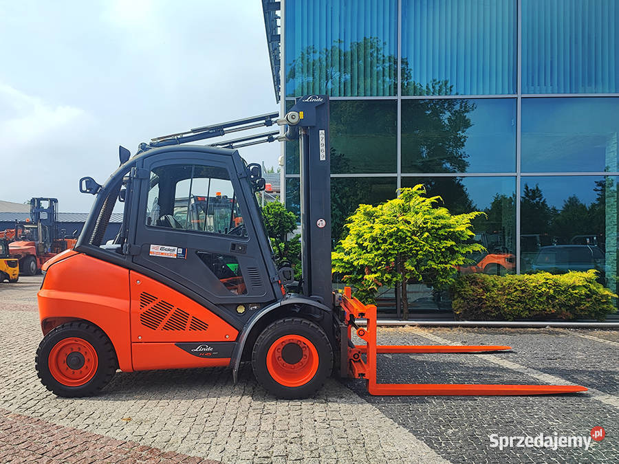 Wózek widłowy Linde H45D02 45 t triplex 586 m Kęty