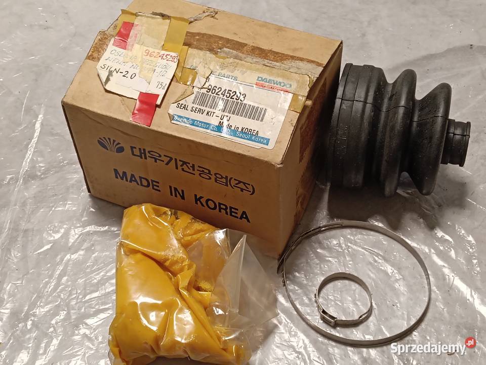 Osłona gumowa przegubu wewnętrznego OE 96245293 śląskie Chorzów