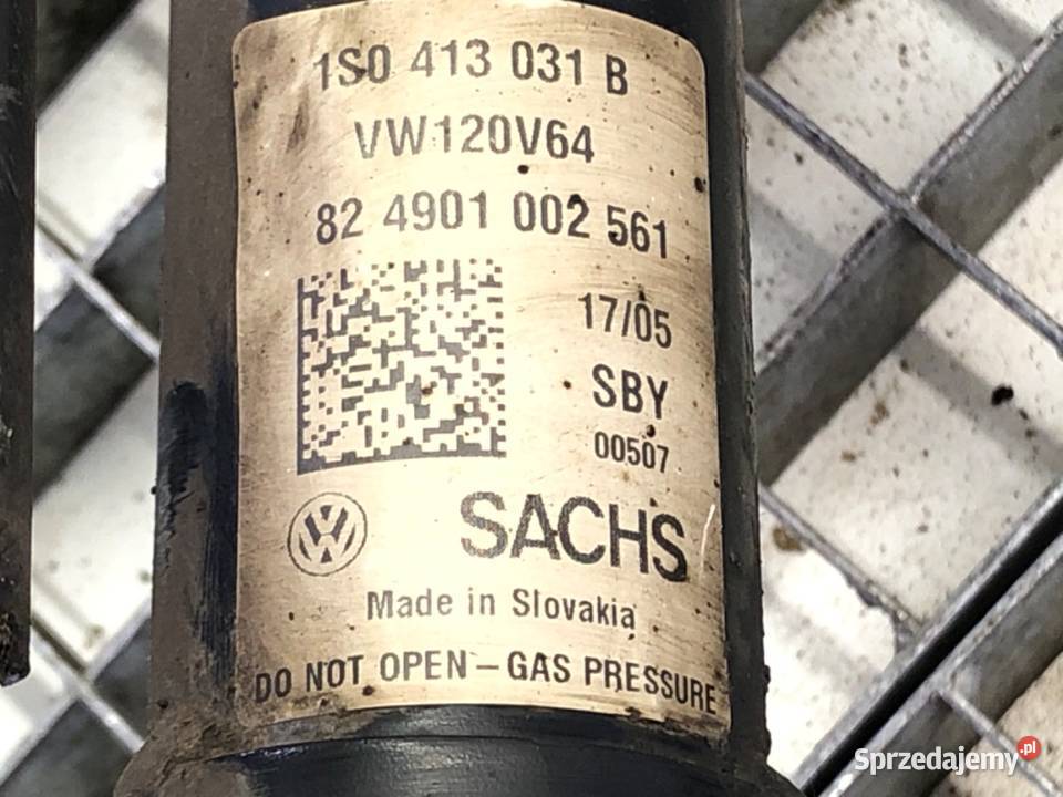 AMORTYZATOR PRAWY PRZÓD ZE SPRĘŻYNĄ SKODA CITIGO