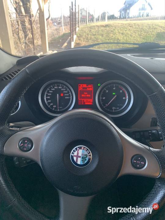 Alfa Romeo 159 20 jtdm 200 198 przebiegu granatowy Niechobrz